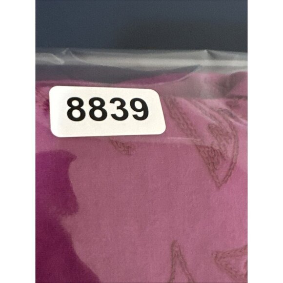 The Territory Ahead Women's M Open Jersey Knit Cardigan Fuchsia Embroidered - Picture 12 of 13